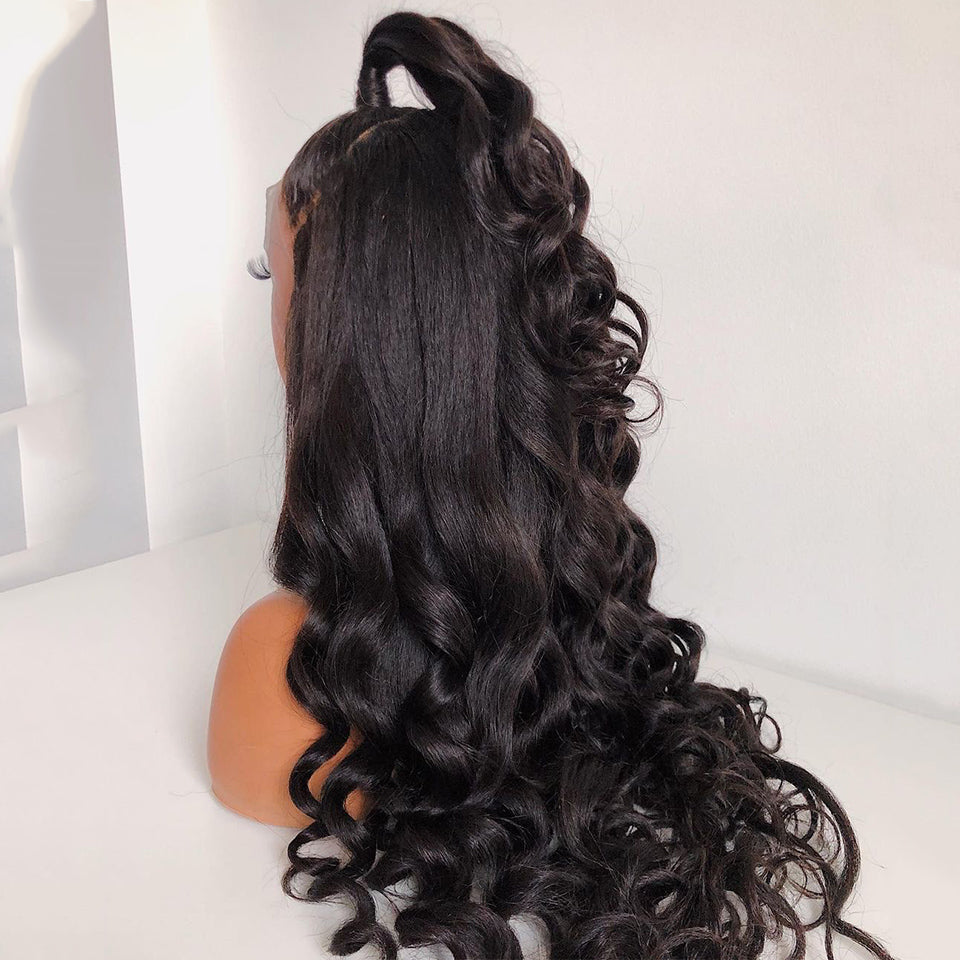 Body Wave Lace Front Wig – Human Hair for Black Women with Baby Hair