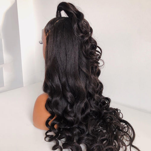 Body Wave Lace Front Wig – Human Hair for Black Women with Baby Hair