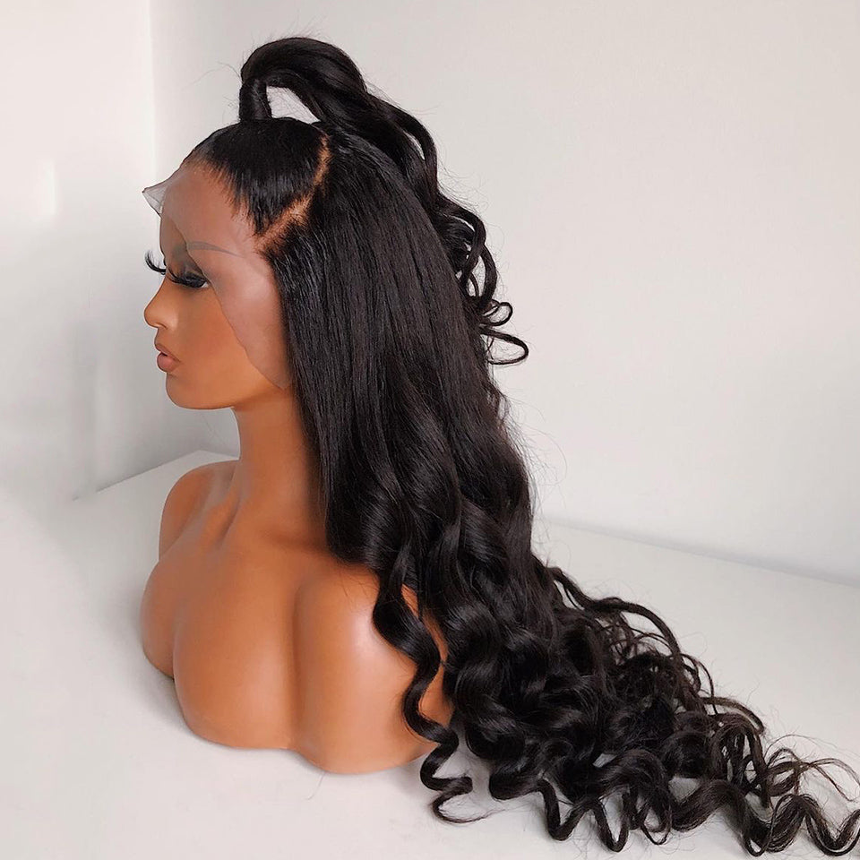 Body Wave Lace Front Wig – Human Hair for Black Women with Baby Hair