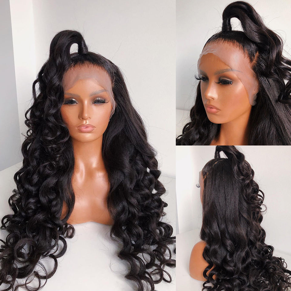 Body Wave Lace Front Wig – Human Hair for Black Women with Baby Hair
