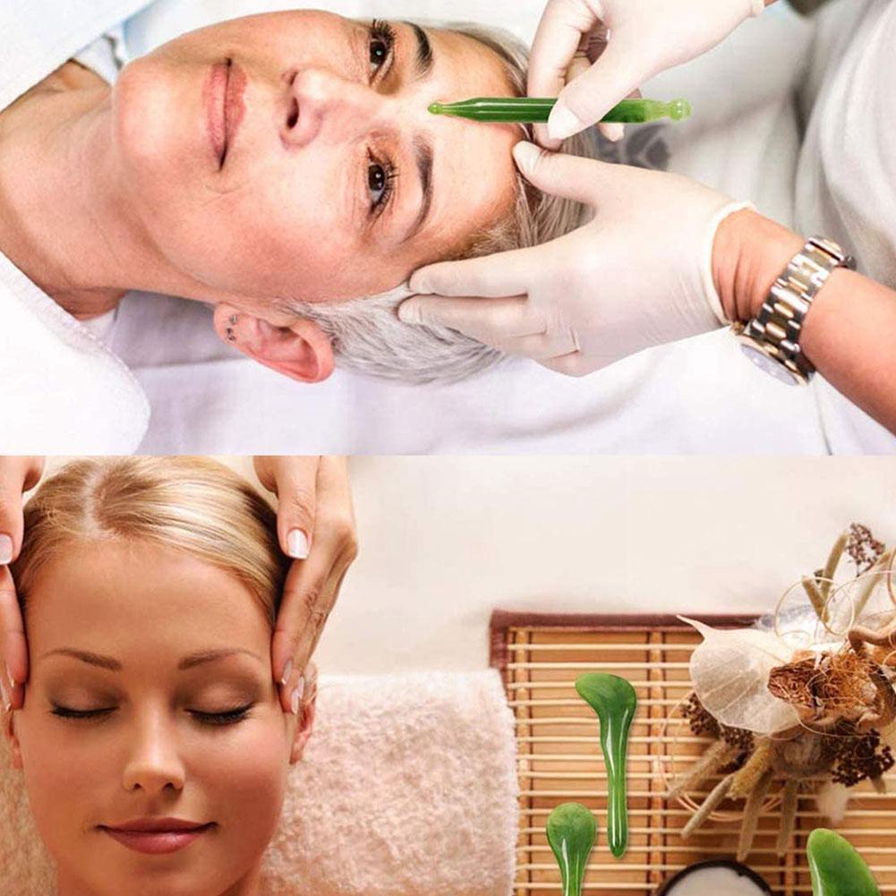 Jade Face Roller & Gua Sha Massage Set