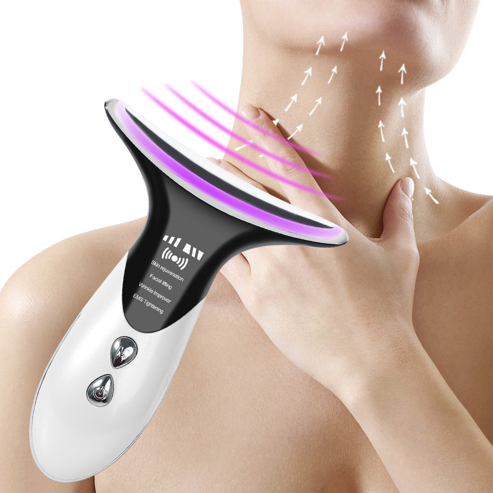 EMS Face & Neck Lifting Beauty Device – LED Photon Therapy