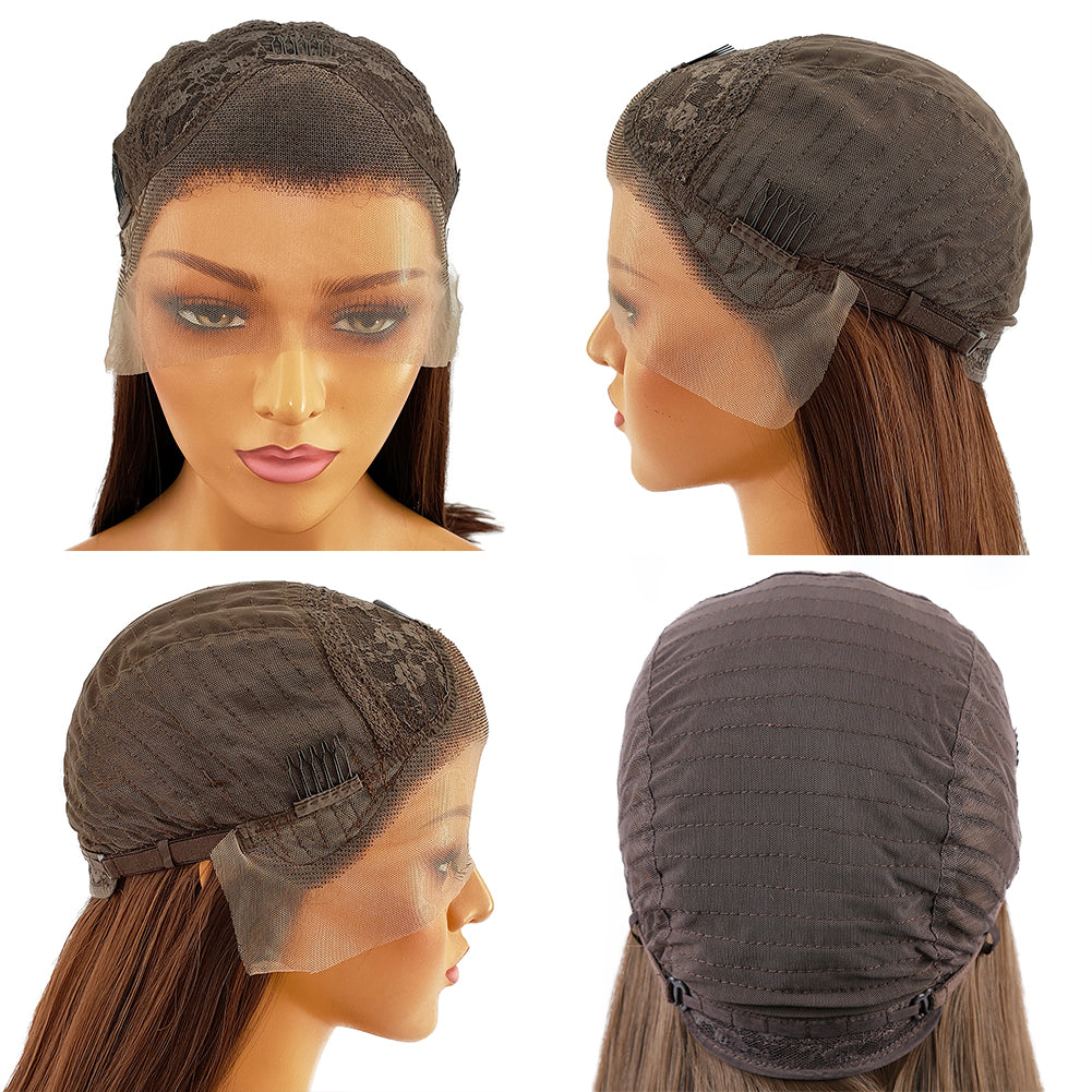 Afro Curly Lace Front Wig – Synthetic Hair for Women