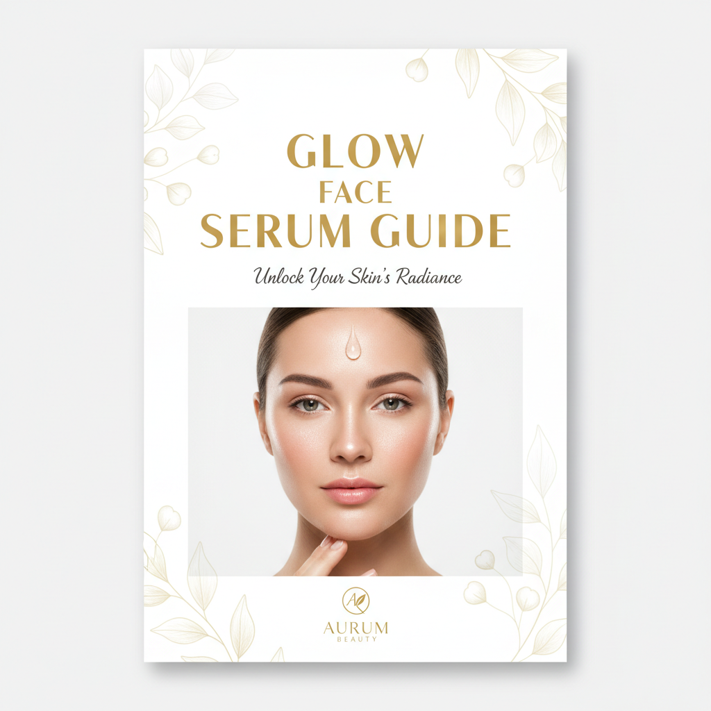 Glow Face Serum Guide digital product cover