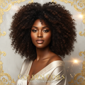 Large Bouncy Afro Kinky Curly Wig